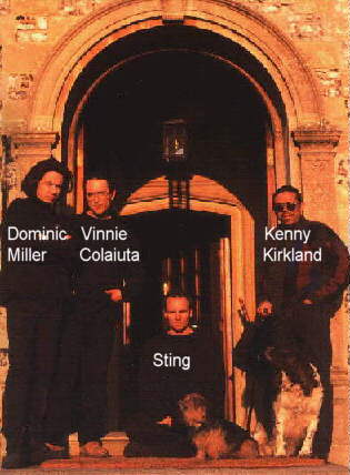 Sting & the band - circa 1996