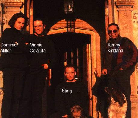 Sting and the band - circa 1996